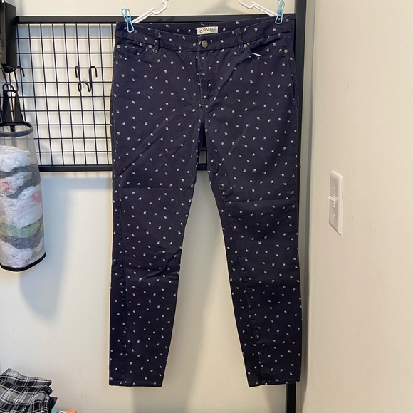 NWOT |‎ ORVIS Women’s patterned pants — size 10 - Picture 1 of 6